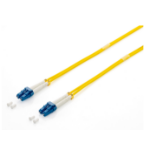 Equip LC/LC Fiber Optic Patch Cable, OS2, 15m