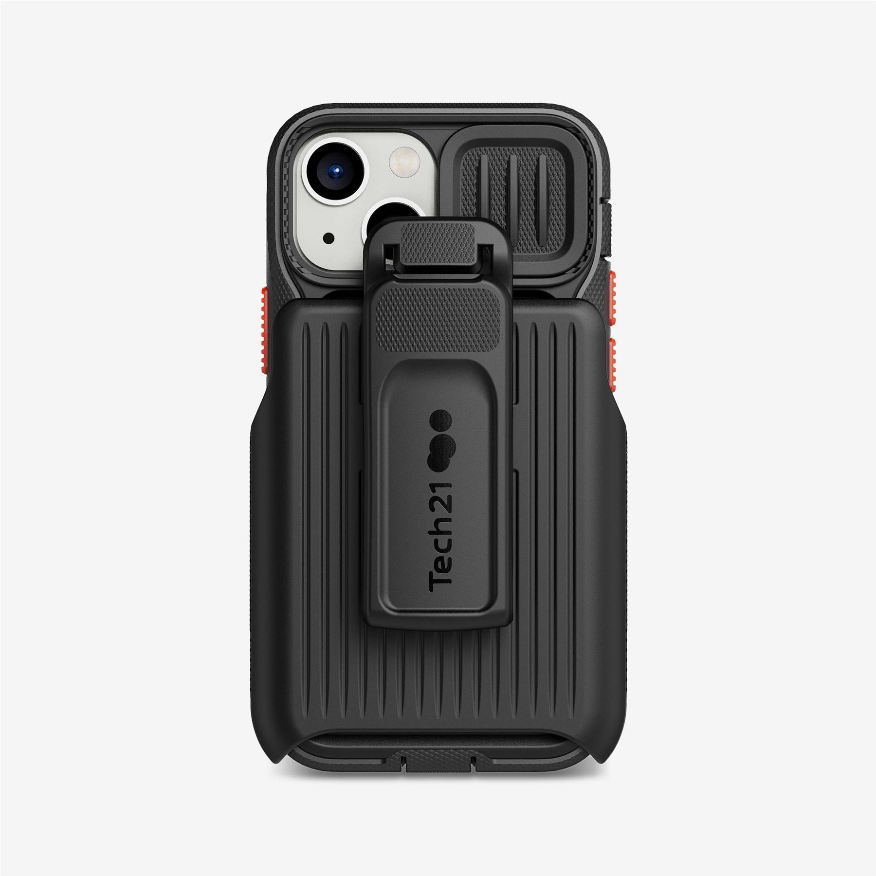 Tech21 Evo Max w/Holster mobile phone case 13.7 cm (5.4") Cover Black