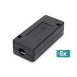 Digitus DN-93907-1-5 netwerkverdeeldoos Cat7 Zwart