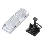 Lenovo 4XH1U02647 computer cooling system M.2 NVMe SSD Heatsink/Radiator Stainless steel