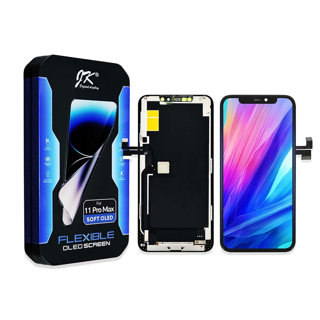 EU Product - iPhone 11 Pro Max Soft OLED Screen Assembly � JK Premium thumbnail