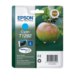 Epson C13T12924010/T1292 Ink cartridge cyan, 460 pages ISO/IEC 24711 7ml for Epson Stylus BX 320/SX 235 W/SX 420/SX 525/WF 3500