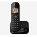 Panasonic KX-TGC420EB telephone DECT telephone Caller ID Black