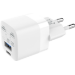 Vision TC-PUSBEU/30 mobile device charger Laptop, Smartphone, Tablet White AC Fast charging Indoor