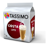 TASSIMO COSTA LATTE PDS 16 X5PK P80