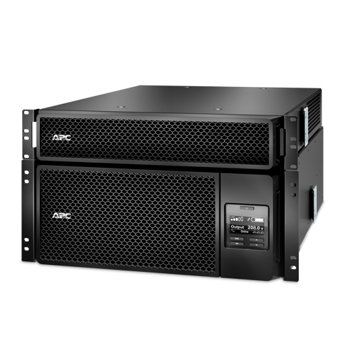 APC SRT6KRMXLT-5KTF 6kVA / 6kW 208V Online Double-Conversion 6U Rackmount/Tower UPS