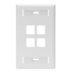 Leviton 42080-4WS outlet box White