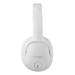 Intenso O400HA Hoofdtelefoons Draadloos Handheld Muziek/Voor elke dag Bluetooth Wit