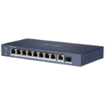 Hikvision Digital Technology DS-3E0510HP-E netwerk-switch Unmanaged Gigabit Ethernet (10/100/1000) Power over Ethernet (PoE) Blauw