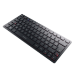 CHERRY KW 9200 MINI keyboard USB + RF Wireless + Bluetooth AZERTY French Black