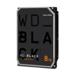 Western Digital WD Black WD8002FZBX - Hard drive - 8 TB - gaming - internal - 3.5" - SATA 6Gb/s - 7200 rpm - buffer: 256 MB