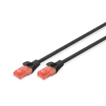 Digitus DK-1617-005/BL netwerkkabel Zwart 0,5 m Cat6 U/UTP (UTP)