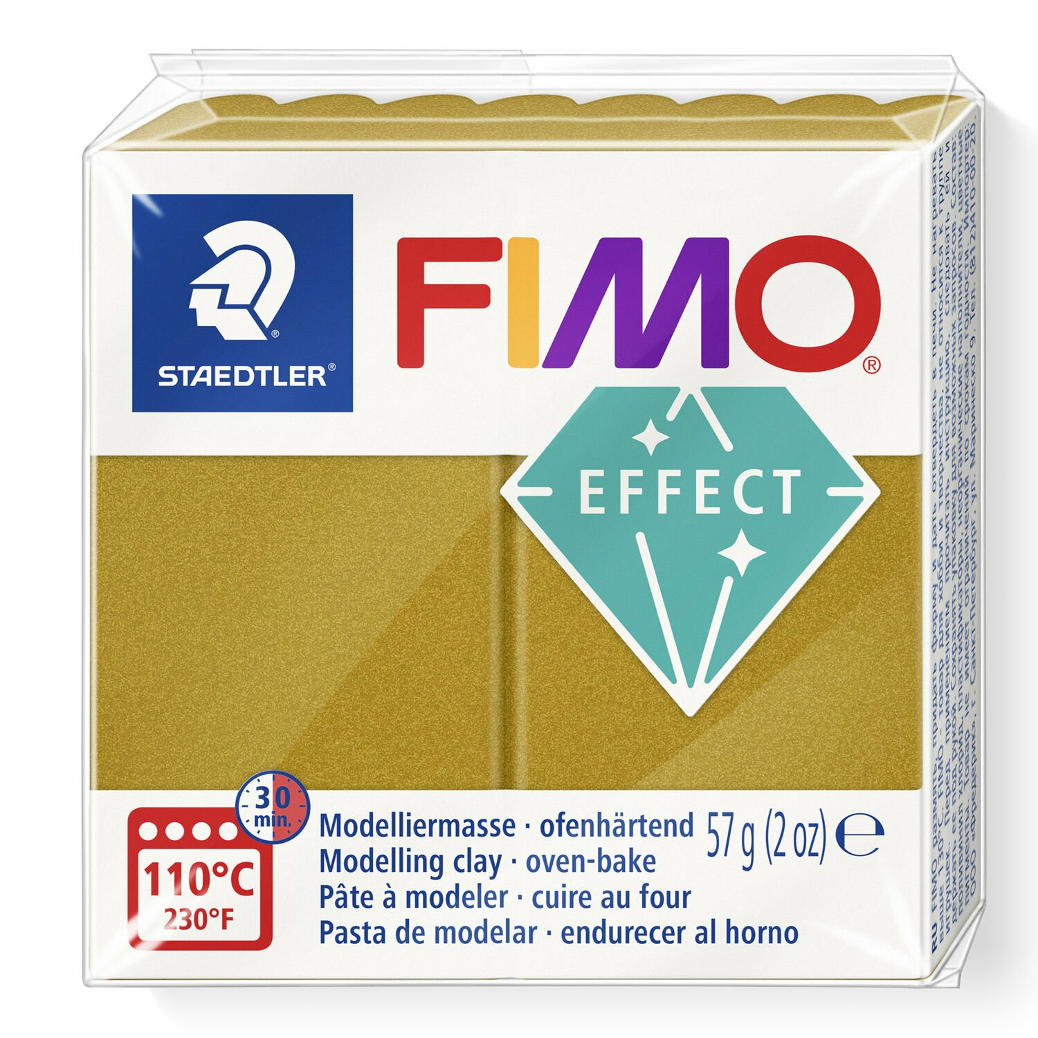 EU Product - Mod.masse Effect 57g  gold metallic retail thumbnail