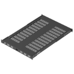 ATEN Adjustable Vented Rack Shelft (D: 700mm X 19"), BLACK