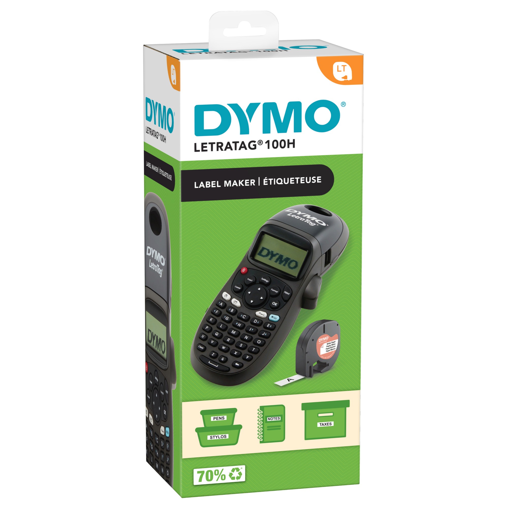 Dymo Letratag Lt-100H Handheld Label Maker | Abc Keyboard Label Printe