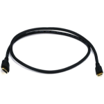 Monoprice 3645 HDMI cable 70.9" (1.8 m) HDMI Type A (Standard) HDMI Type C (Mini) Black