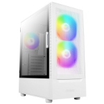 TARGET RGB White Gaming Build - AMD Ryzen 7 5600XT 8 Core 16 Thread, 3.80GHz (4.80GHz Boost), 16GB RAM, 1TB NVMe, Intel Arc B580 12GB White Graphics, Liquid Cooled, Windows 11 Home - Custom PC