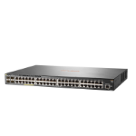 Hewlett Packard Enterprise Aruba 2930F 48G PoE+ 4SFP Managed L3 Gigabit Ethernet (10/100/1000) Power over Ethernet (PoE) 1U Gray