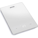 Gorenje KT10LBW White Countertop Rectangle Electronic kitchen scale