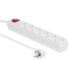 Microconnect GRU00610W power extension 10 m 6 AC outlet(s) Indoor White