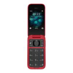 HMD Nokia 2660 Flip - 4G, VoLTE, 2,8"+1,77", 0,3MP, 48MB/128MB, Pop Red