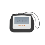Ambir Technology SP110-CRS signature capture pad 4" Black, White