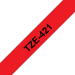Brother TZE-421 cinta para impresora de etiquetas Negro sobre rojo