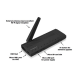 Hypertec Becrypt/Hypertec tVolution Mini  (Requires TVM-S3-001 SW License) 3288 SoC based HDMI Processor Stick with WiFi (Ext Antennae) single unit