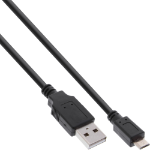 InLine Micro USB 2.0 Fast-charge Cable USB Type A male / Micro-B male, 1.8m