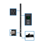 Tripp Lite PDUMV15-36 power distribution unit (PDU) 14 AC outlet(s) 0U Black