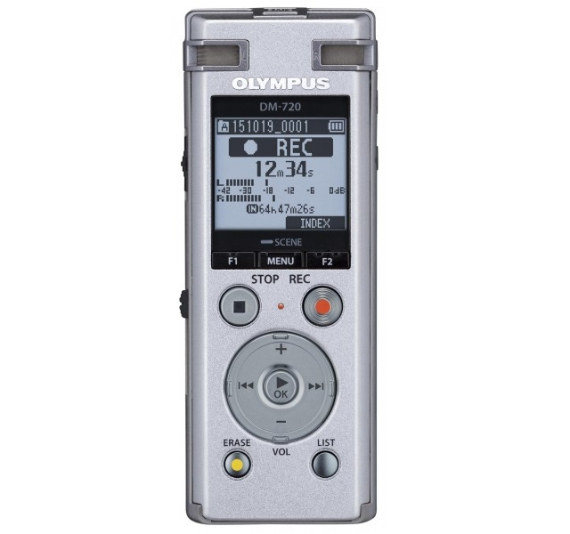 Image of Olympus DM-720 + ME-3 Internal memory Silver