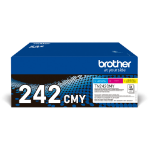 Brother TN-242CMY tonercartridge 1 stuk(s) Origineel Cyaan, Magenta, Geel