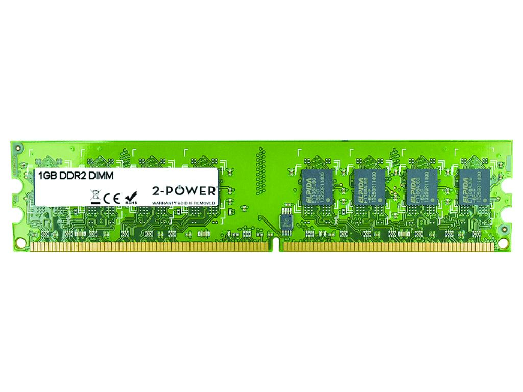 2-Power 1GB DDR2 800MHz DIMM Memory - replaces 2PDPC2800UBMB11G