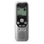 Philips DVT1250 dictaphone Internal memory & flash card Black, Grey