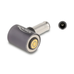 DeLOCK 80790 tussenstuk voor kabels 5.5 x 2.1 mm 8 pin Antraciet