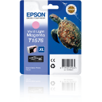 Epson C13T15764010/T1576 Ink cartridge light magenta 25.9ml for Epson Stylus Photo R 3000