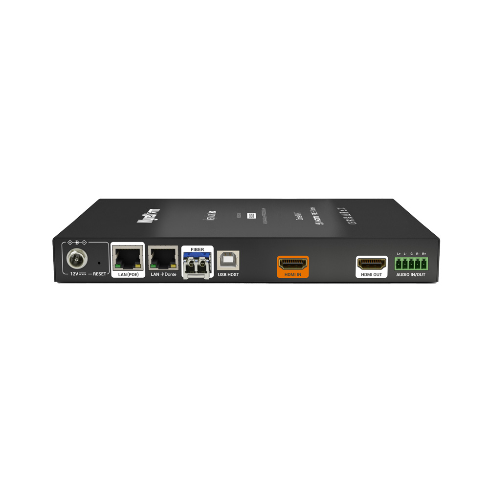 WyreStorm 4K60Hz Encoder 1GbE Dolby Vision and HDR USB 2.0 Audio De-embed Fibre ARC IR and RS232 Passthrough - V2