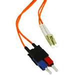 C2G 5m LC/SC Duplex 62.5/125 Multimode Fiber Patch Cable InfiniBand/fibre optic cable 196.9" (5 m) Orange