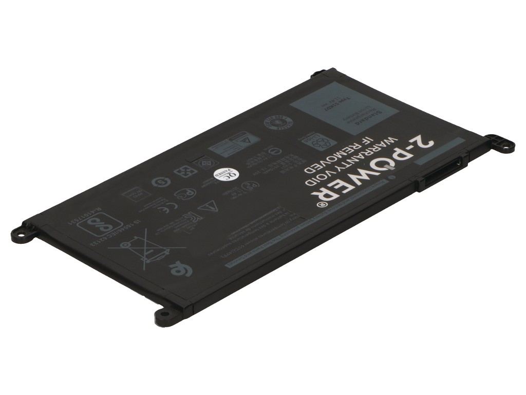 2-Power 11.4v, 3 cell, 42Wh Laptop Battery - replaces 51KD7