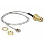 DeLOCK 89928 coaxial cable 0.2 m SMA MHF I LK Black, Grey