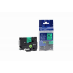 CTS Compatible Brother P-Touch TZe-751 Black on Green also for TZ-751 Label Cassette