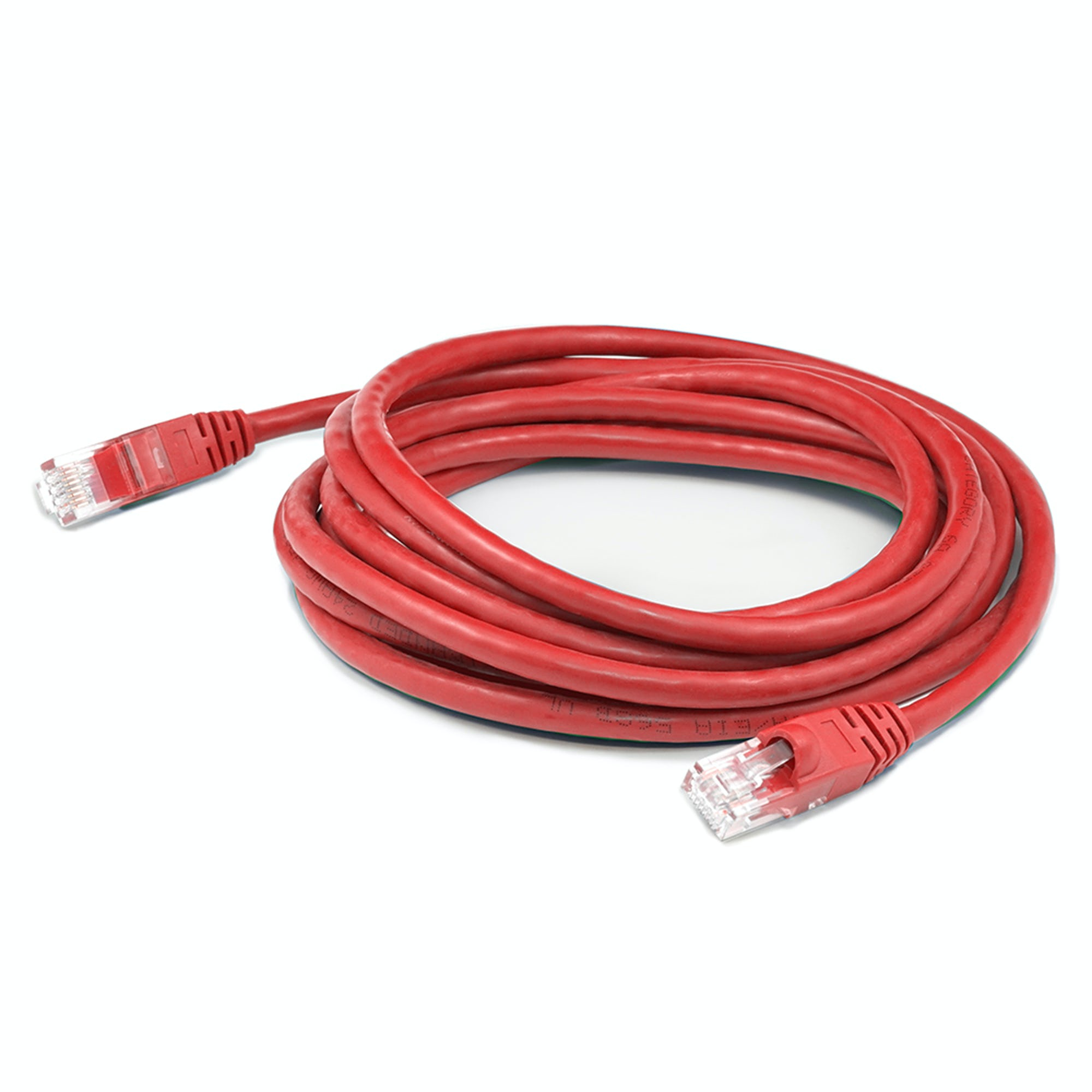 AddOn Networks ADD-7FCAT6A-RD networking cable Red 2.13 m Cat6a U/UTP