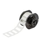 Brady One Step Protect Backside Printed Clear Polyester Labels with White Adhesive Border for B33 Printers - 25.4 x 50.8 mm