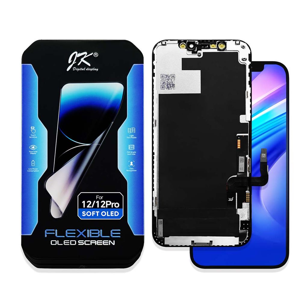 EU Product - iPhone 12 /12 Pro Soft OLED Screen Assembly � JK Premium thumbnail
