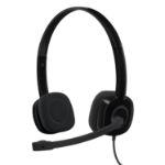 Logitech H151 Headset Wired Head-band Office/Call center Black