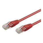 Goobay 0.25m 2xRJ-45 Cable networking cable Red Cat6