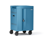 Bretford CUBE Mini Portable device management cart Blue
