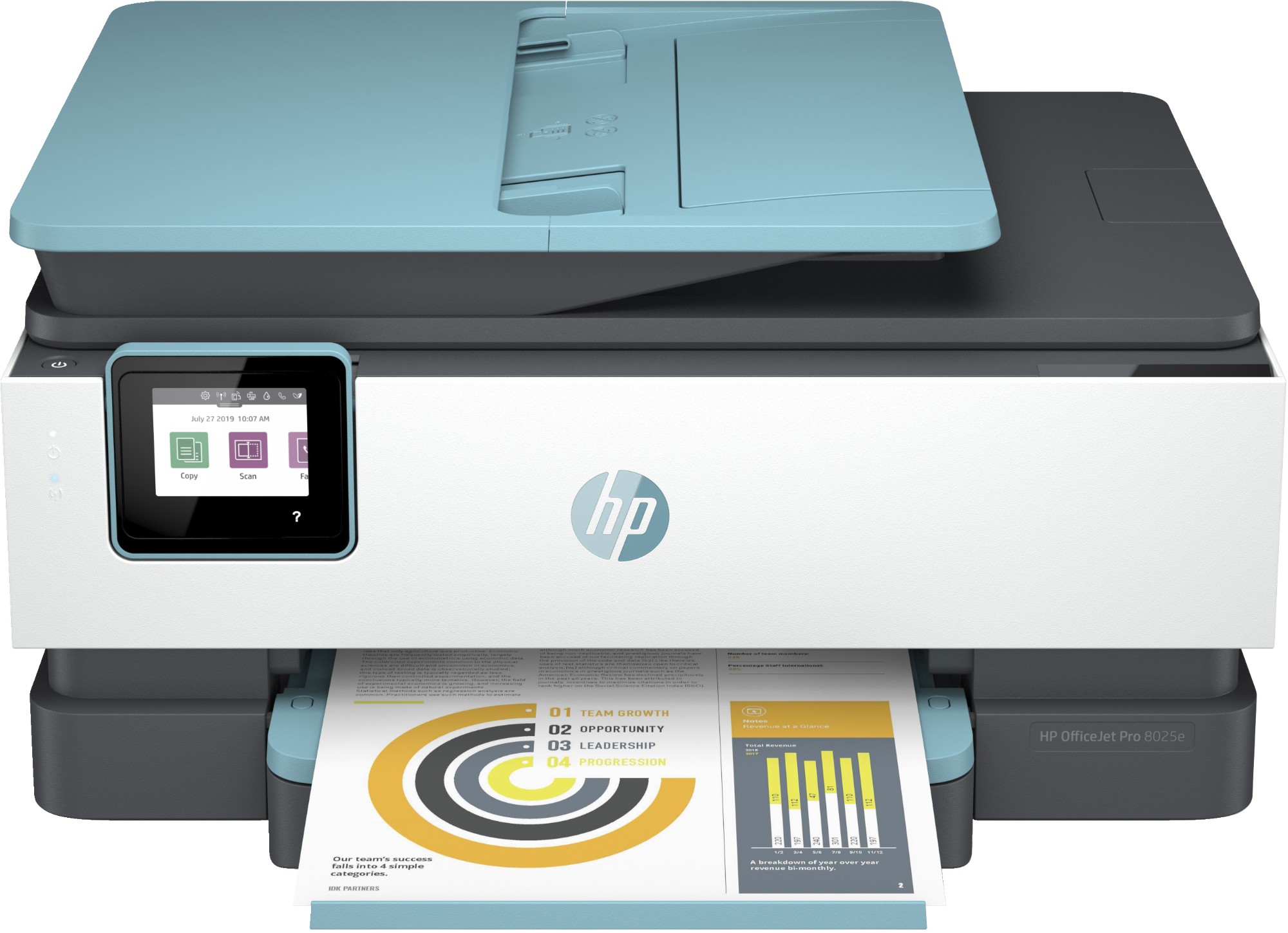 HP OfficeJet Pro HP 8025e All-in-One Printer, Colour, Printer for Home, Print, copy, scan, fax, HP+; HP Instant Ink eligible; Automatic document feeder; Two-sided printing