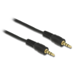 DeLOCK 84001 audio cable 2.5 m 3.5mm Black