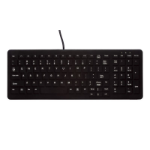 Contour Design Active Key AK-CB7000F toetsenbord Kantoor USB QWERTZ Duits Zwart